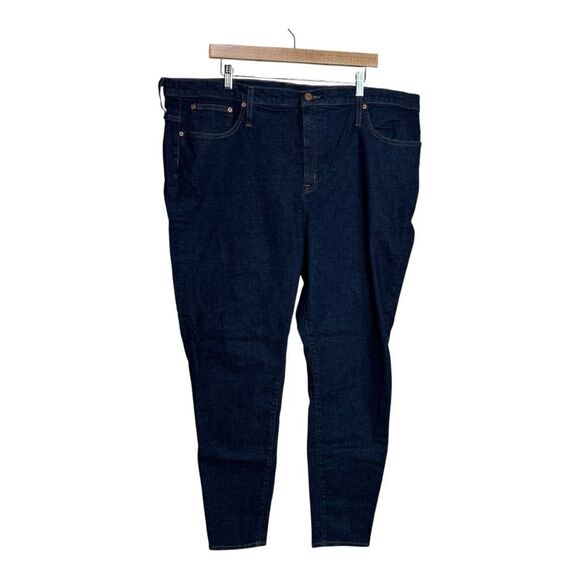 J. Crew Womens 37 9" High Rise Toothpick Jeans Classic Rinse Medium Wash Blue - Picture 1 of 9